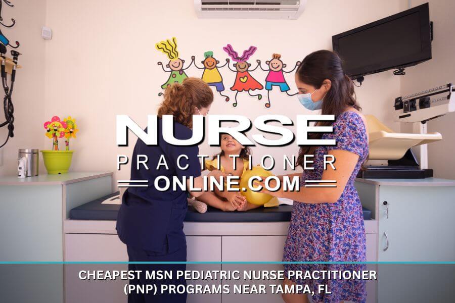 A Pediatric Nurse Practitioner examines her young patient with her mother looking on