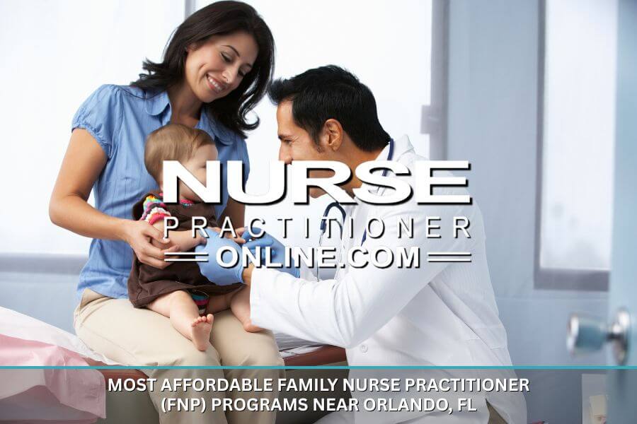 A Family Nurse Practitioner working with an infant patient and her mother