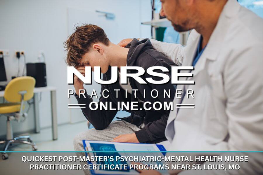 A Psychiatric-Mental Health Nurse Practitioner consoling his young male patient