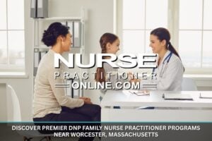 A family nurse practitioner meets with a mother and her young daughter in a medical exam room.