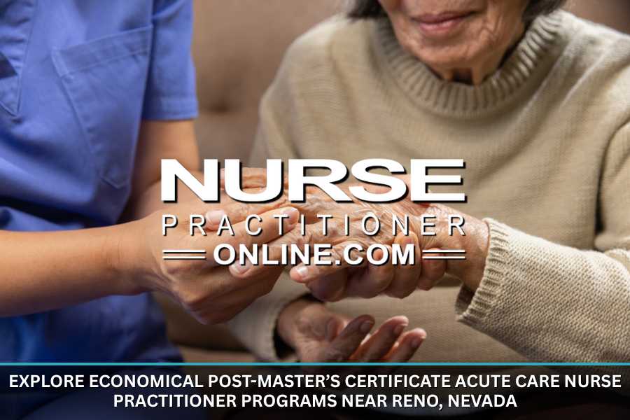 Economical Post-Master's Certificate Acute Care Nurse Practitioner Programs Near Reno, Nevada