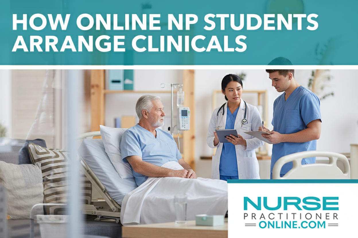 How Online NP Students Arrange Clinicals