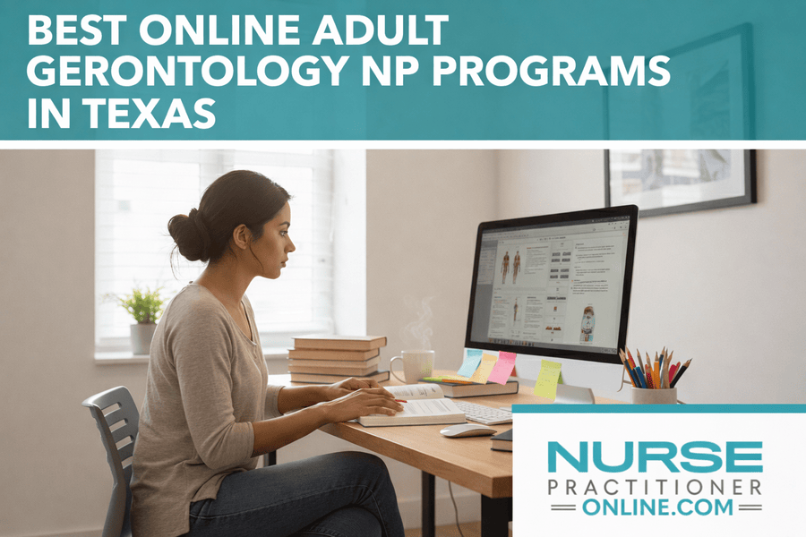 Best Online Adult Gerontology NP Programs in Texas