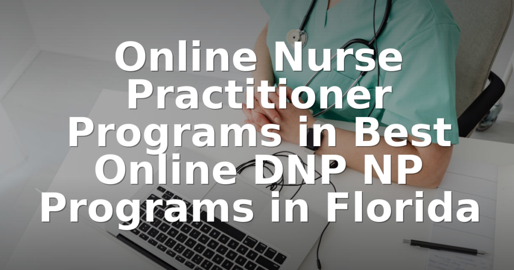 Best Online DNP NP Programs in Florida (2026 Rankings ...