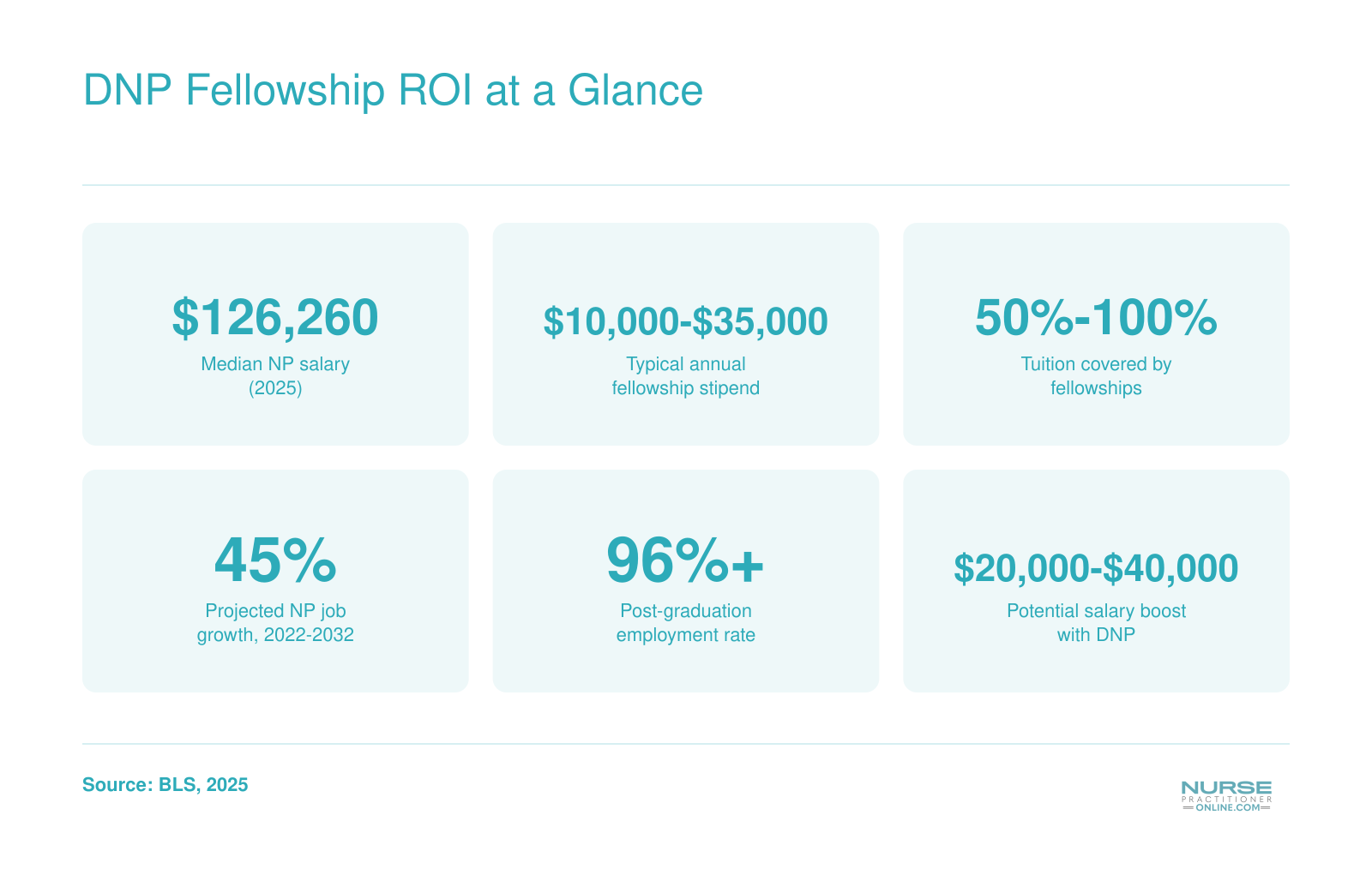DNP Fellowship ROI at a Glance