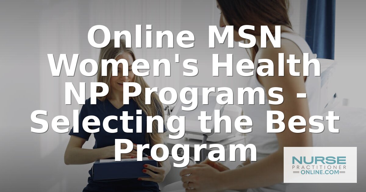Best Online WHNP Programs 2026 | MSN Rankings & Guide