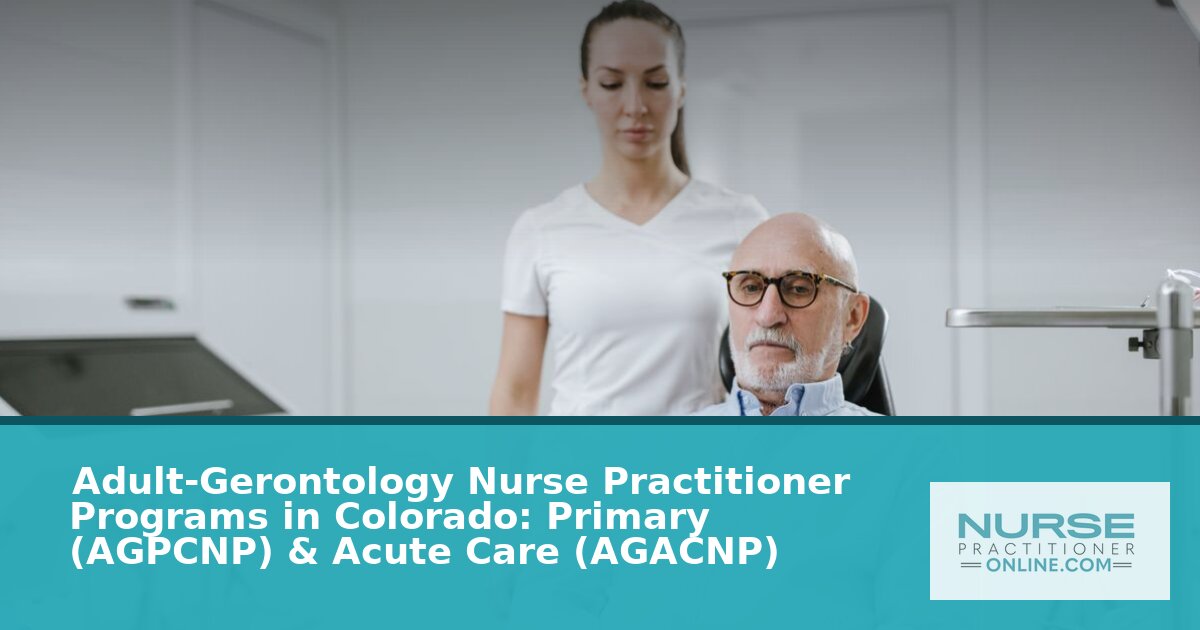 Best Adult-Gerontology NP Programs in Colorado (2026)