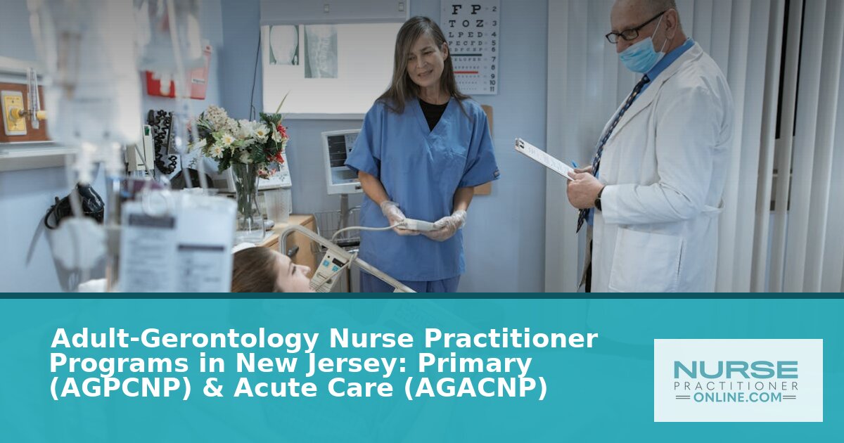 Best Adult-Gerontology NP Programs in New Jersey (2026)