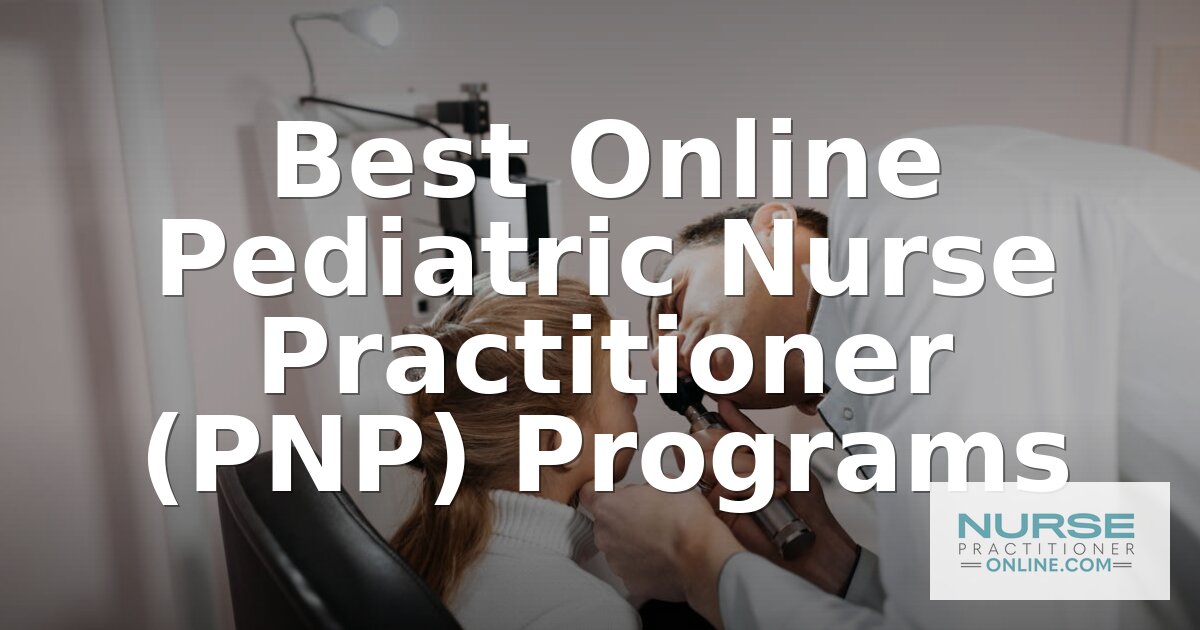 Best Online PNP Programs 2027 | Pediatric NP Rankings