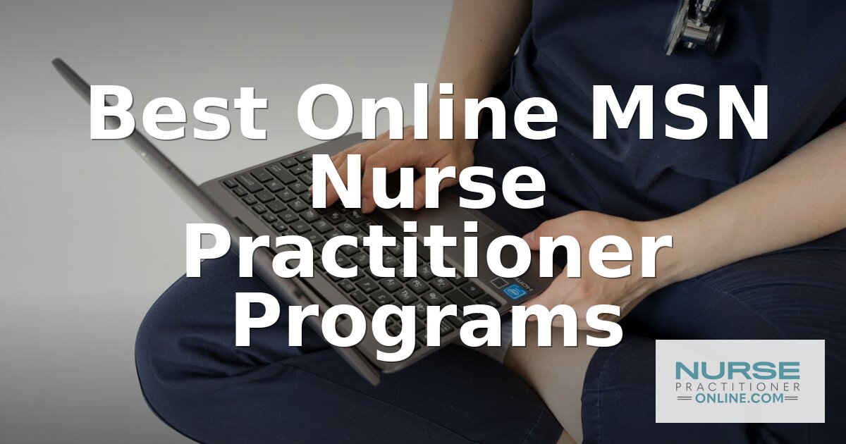 Best Online MSN Nurse Practitioner Programs for 2027
