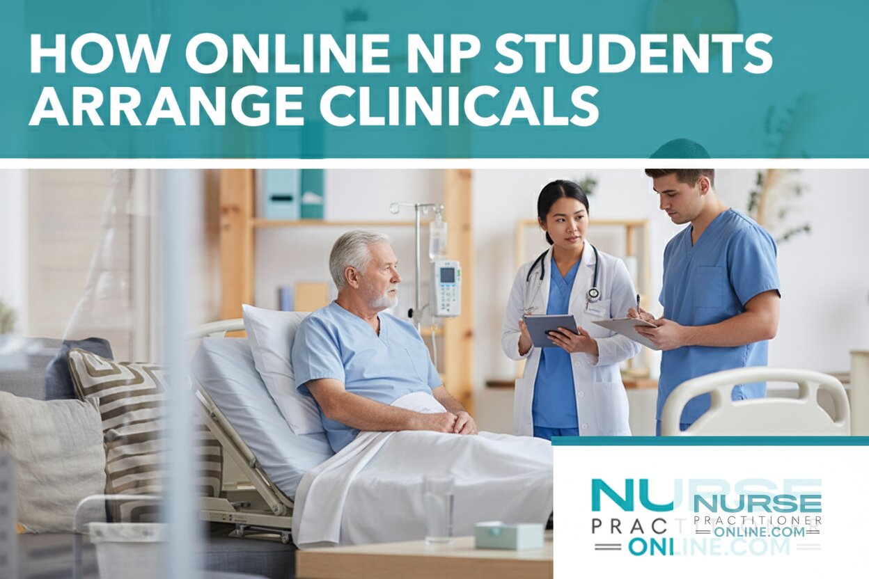 How Online NP Students Arrange Clinicals Locally (2026)
