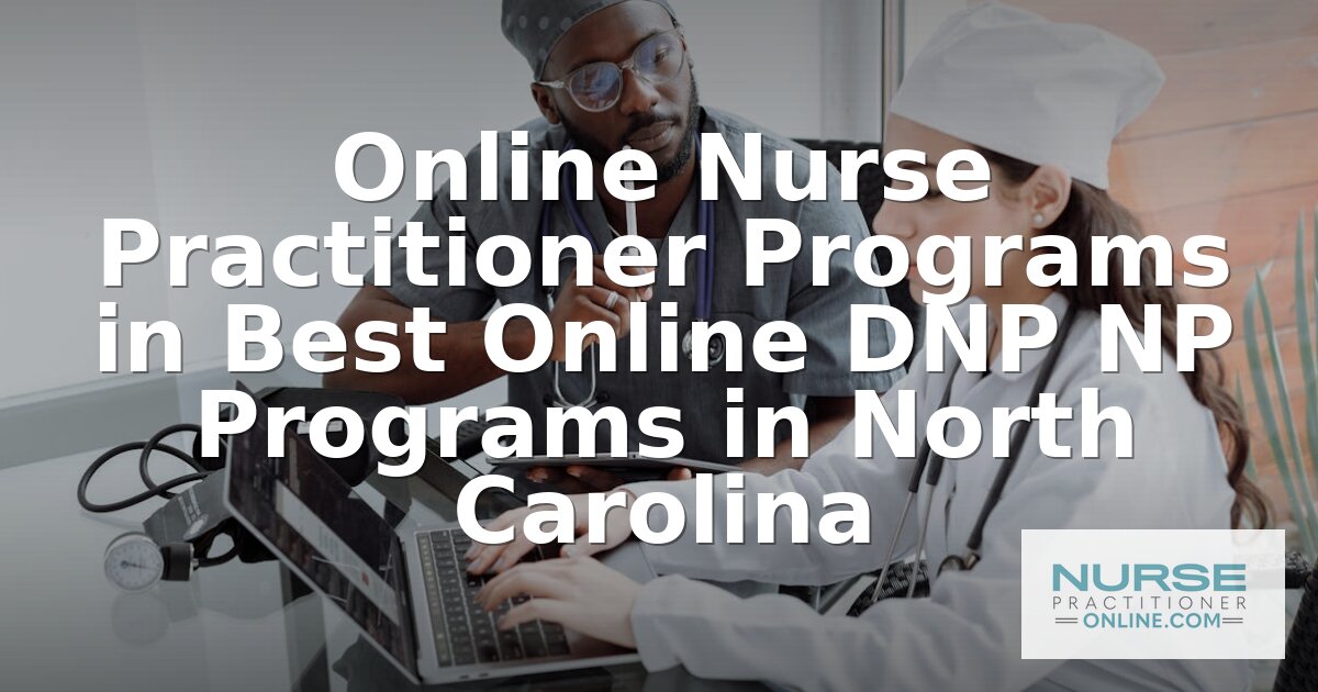 Best Online DNP NP Programs in North Carolina (2026)