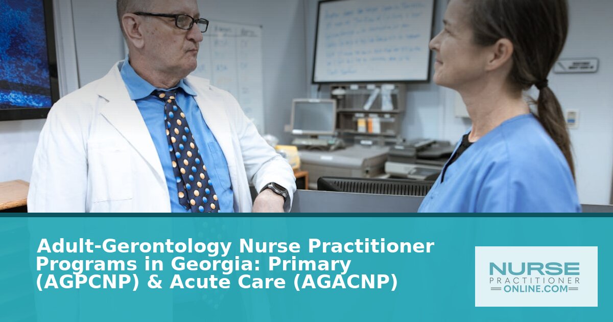 Best Adult-Gerontology NP Programs in Georgia (2026)