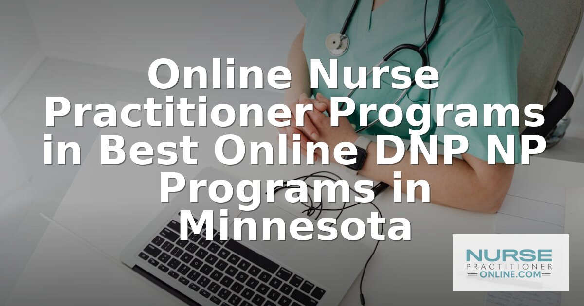 Best Online DNP NP Programs in Minnesota (2026)