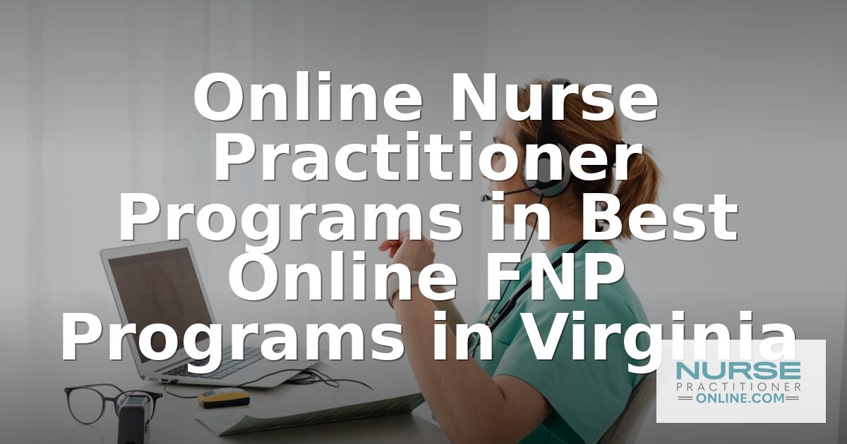 Best Online FNP Programs in Virginia (2026 Rankings)