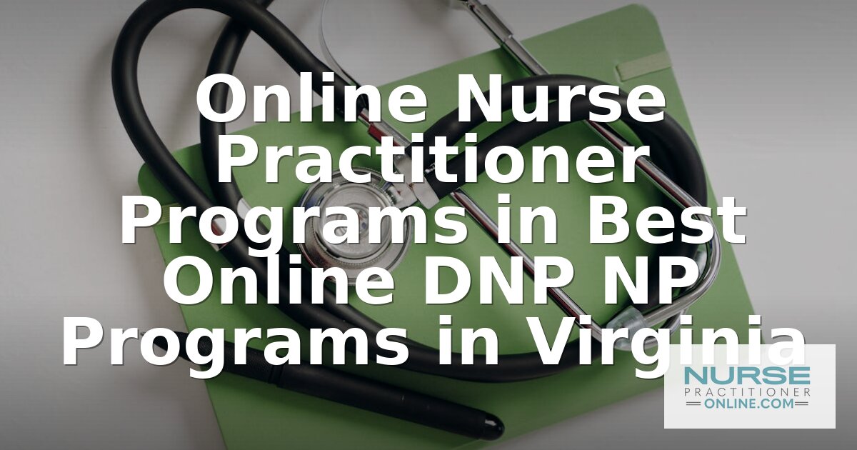 Best Online DNP NP Programs in Virginia (2026)