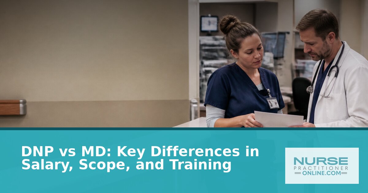 DNP vs MD: Training, Salary, Scope & Authority Compared