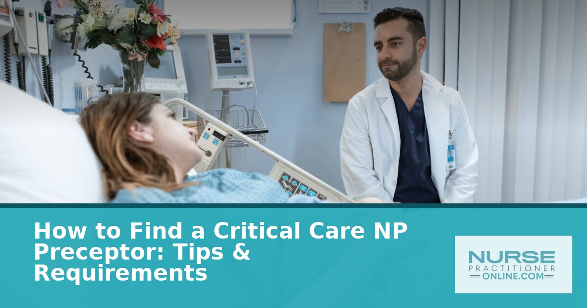 How to Find a Critical Care NP Preceptor: Tips & Guide