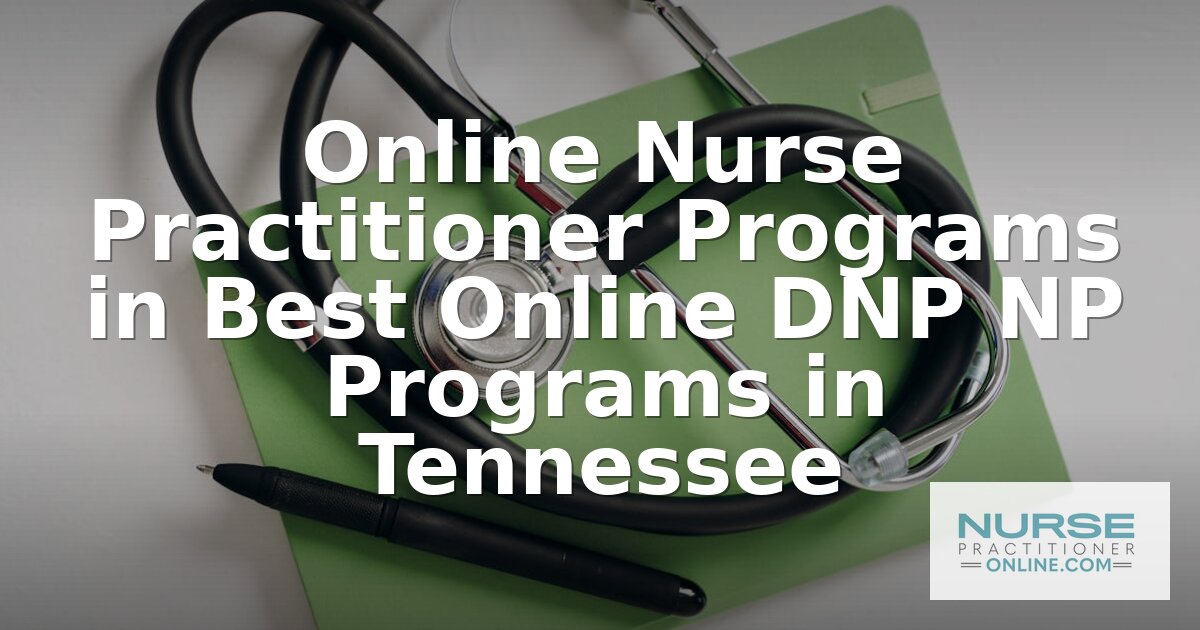 Best Online DNP NP Programs in Tennessee (2026)