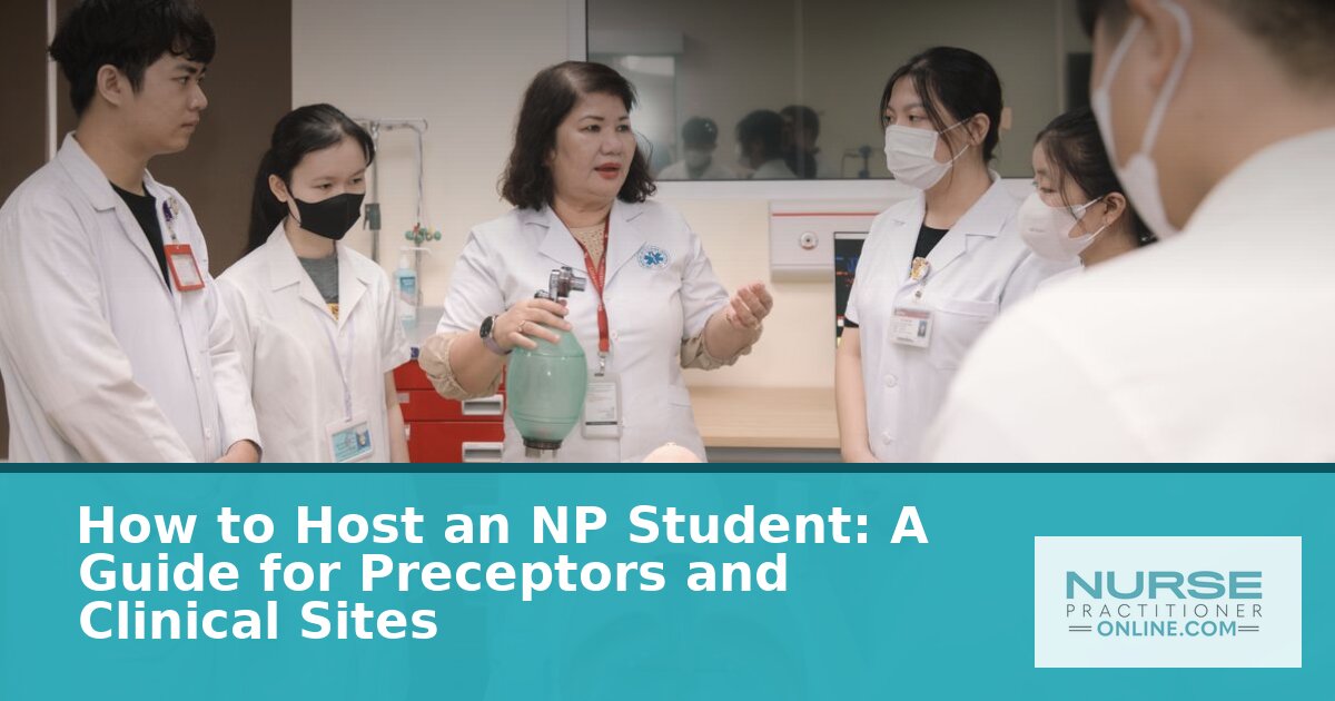 How to Host an NP Student: Preceptor & Clinical Site Guide