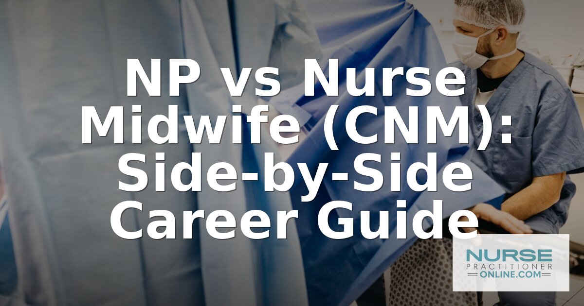 NP vs Nurse Midwife (CNM): Key Differences in 2026