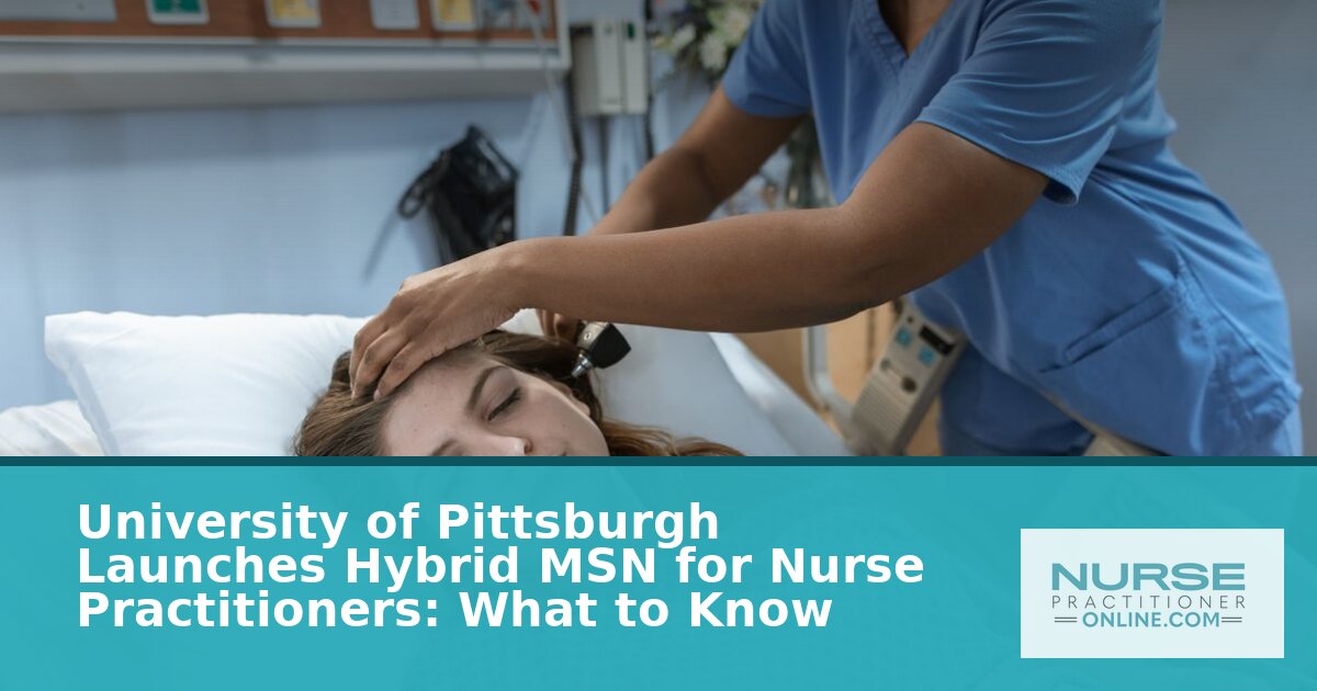 Pitt’s New Hybrid MSN NP Program: Details & What to Know