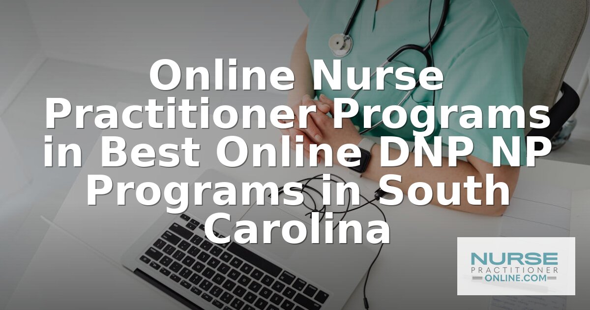 Best Online DNP NP Programs in South Carolina (2026)
