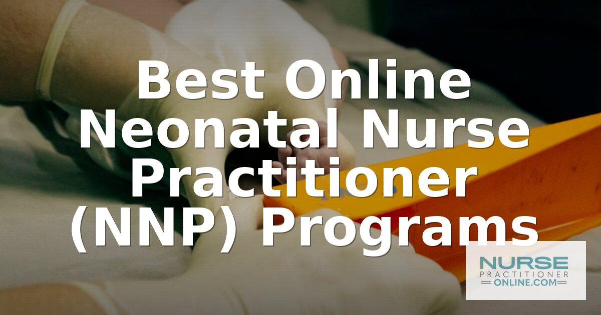 Best Online Neonatal Nurse Practitioner (NNP) Programs 2026