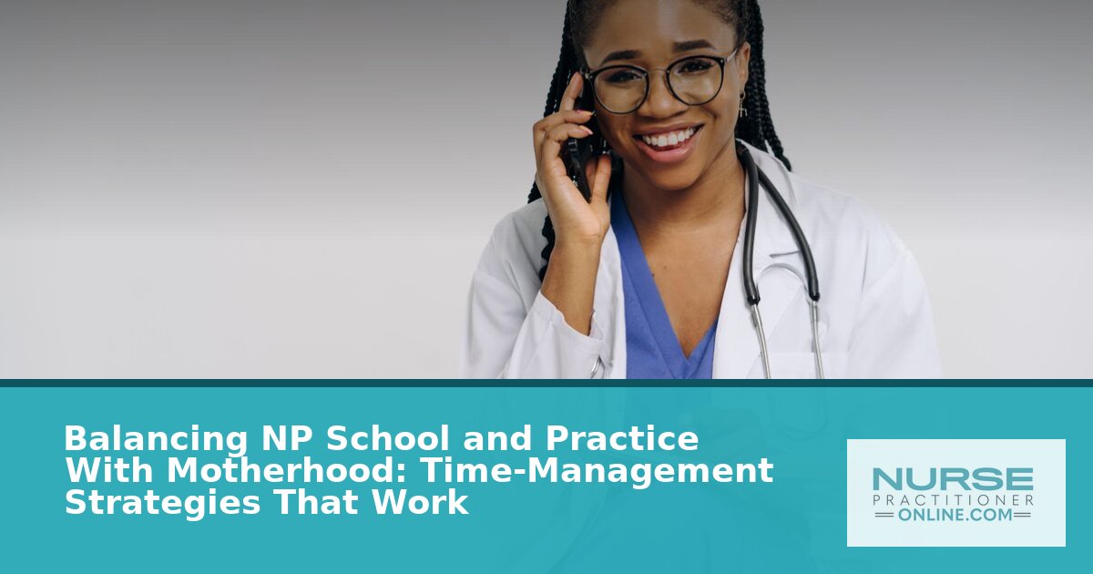 NP School & Motherhood: Time-Management Strategies