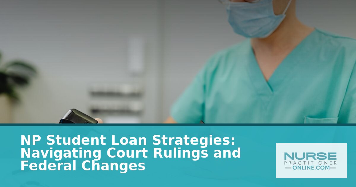 NP Student Loan Strategies: Court Rulings & Federal Changes