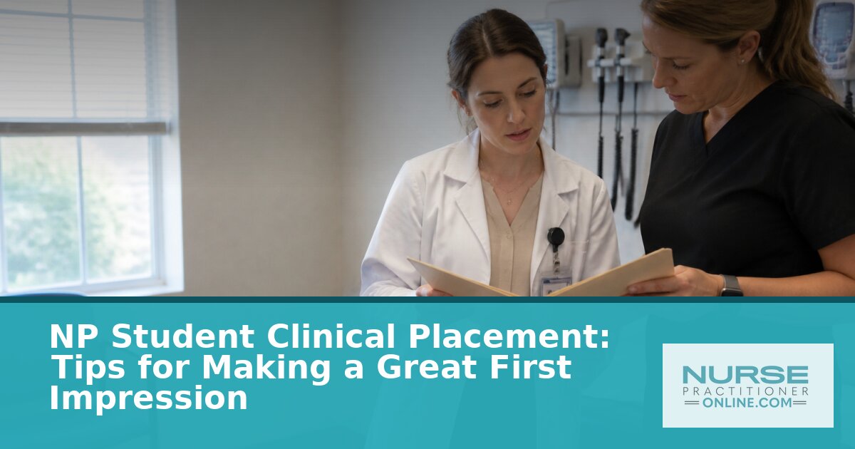 NP Clinical Placement Tips: Make a Great First Impression