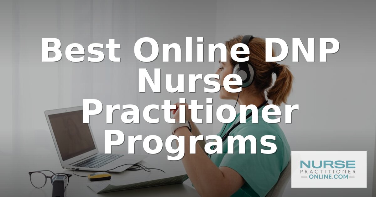 Best Online DNP Nurse Practitioner Programs (2026)